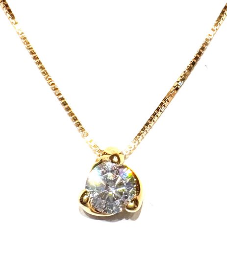 Collar Sommer Mujer Punto luce in Oro amarillo P.L. ZIRC PI S/Z 2.20 G - P.L. ZIRC PI S/Z 2.20 G